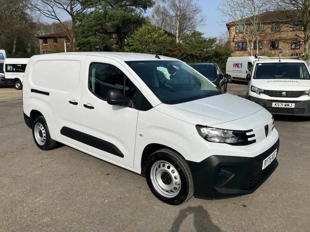 Peugeot Partner 1.5 Bluehdi 850 Professional Long Crew Van Lwb Eur White