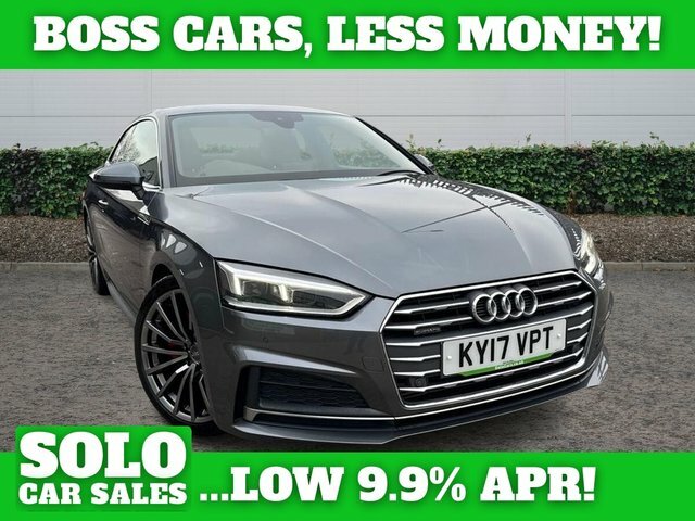 Audi A5 3.0 Tdi V6 S Line Coupe S Tronic Quattr Grey