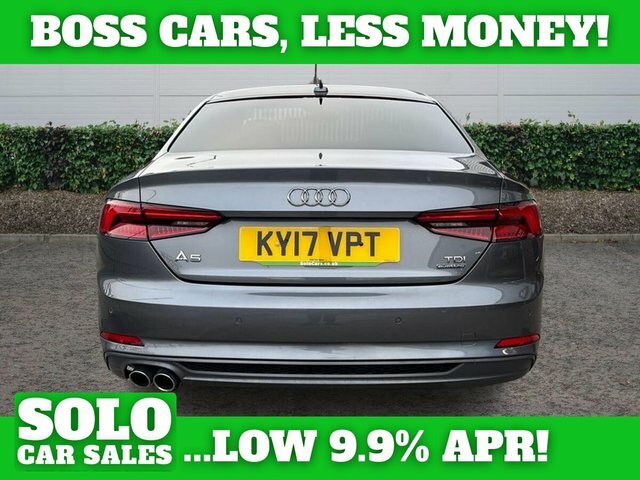 Audi A5 3.0 Tdi V6 S Line Coupe S Tronic Quattr Grey #4