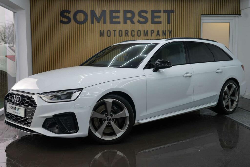 Audi S4 Estate 3.0 Tdi V6 Black Edition Tiptronic Quattro White