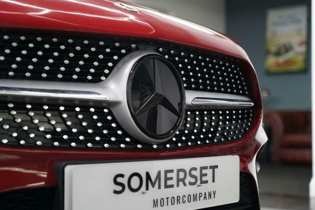 Mercedes-Benz A Class Saloon 1.3 A180 Amg Line Edition Executive 7G-dc GV22HJC Red #4