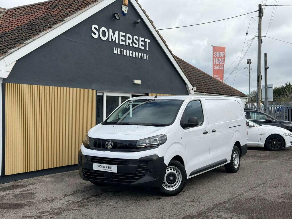 Vauxhall Vivaro Panel Van 1.5 Turbo D Prime Xl Panel Van Lwb Euro White