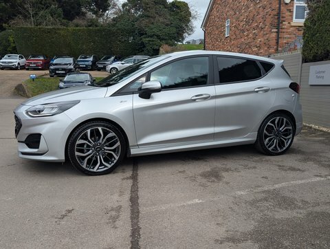 Ford Fiesta St-line X NG72HUO Silver #4