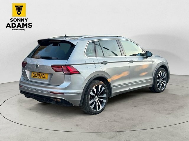 Volkswagen Tiguan 2.0 Tdi R-line Tech Suv Euro 6 CK20FCL Silver #4