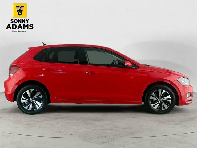 Volkswagen Polo 1.0 Tsi Match Hatchback Dsg Euro 6 S S GC21RUH Red #3