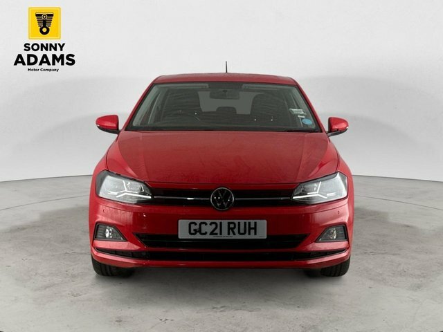 Volkswagen Polo 1.0 Tsi Match Hatchback Dsg Euro 6 S S GC21RUH Red #2