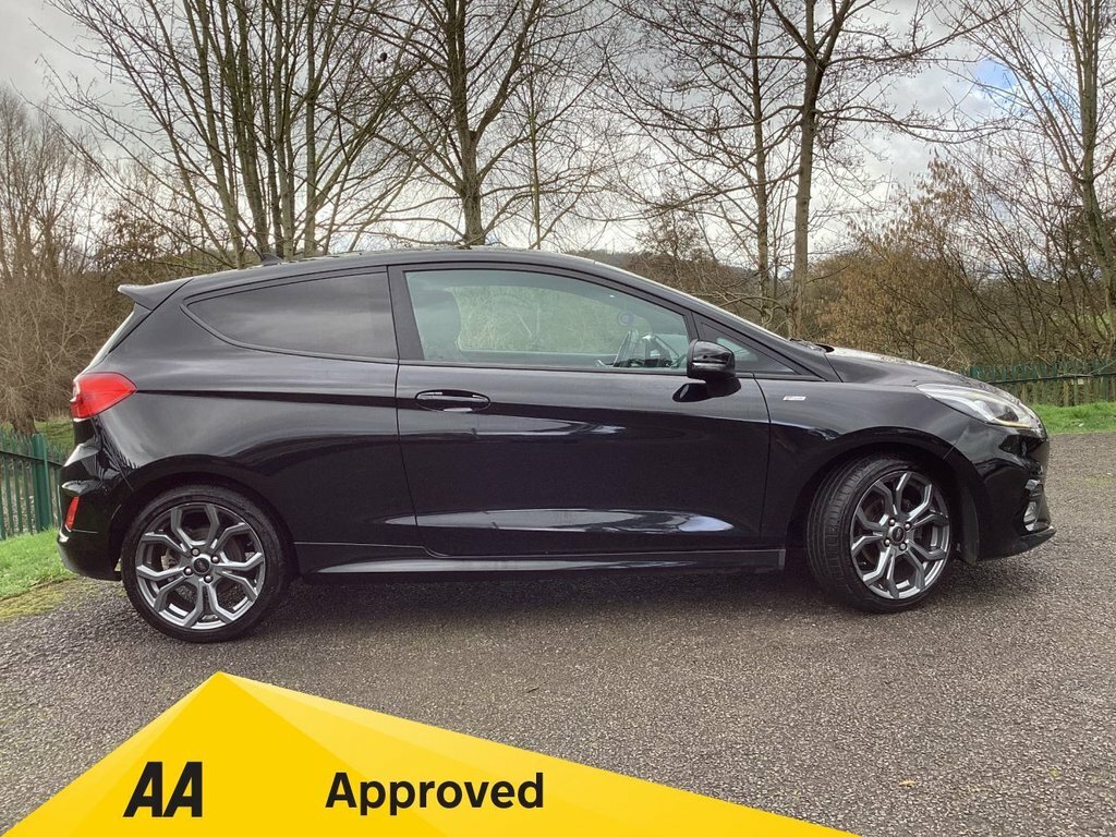 Ford Fiesta 1L St-line AV69WTJ Black #3