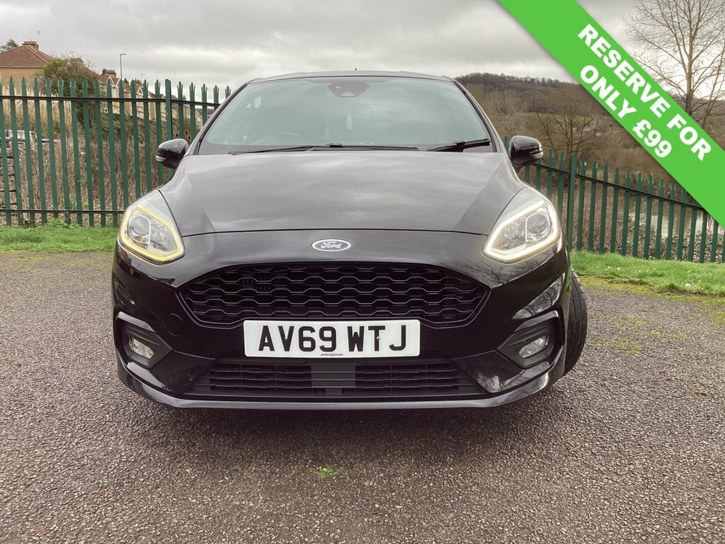 Ford Fiesta 1L St-line AV69WTJ Black #2