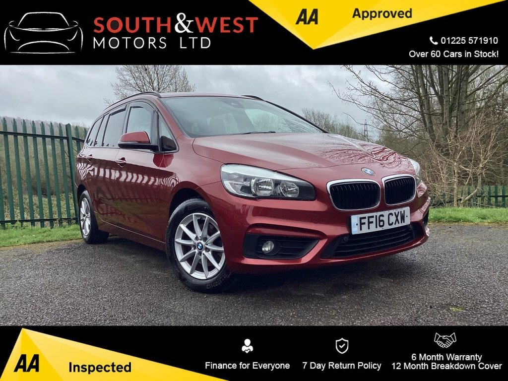 BMW 2 Series Gran Tourer 2L Se Red