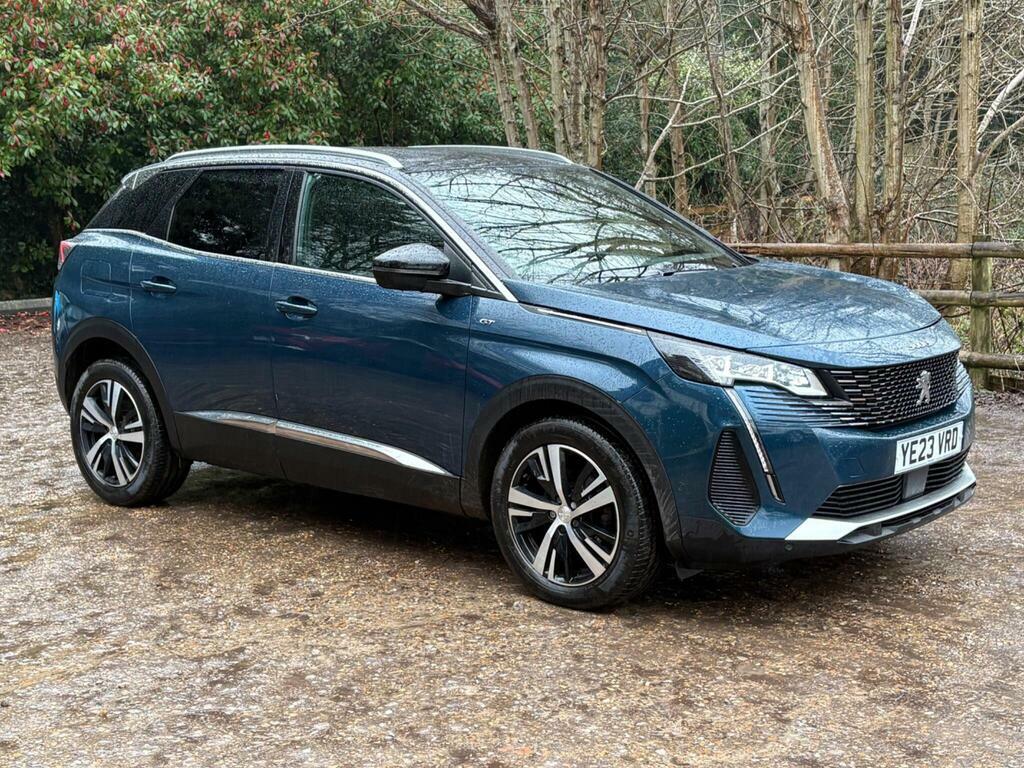 Peugeot 3008 1.2 Puretech Gt Eat Euro 6 S S YE23VRD Blue #2