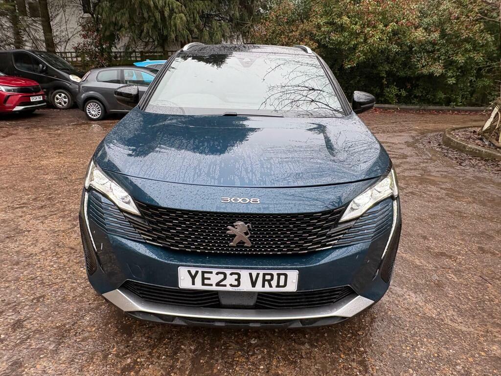 Peugeot 3008 1.2 Puretech Gt Eat Euro 6 S S YE23VRD Blue #3
