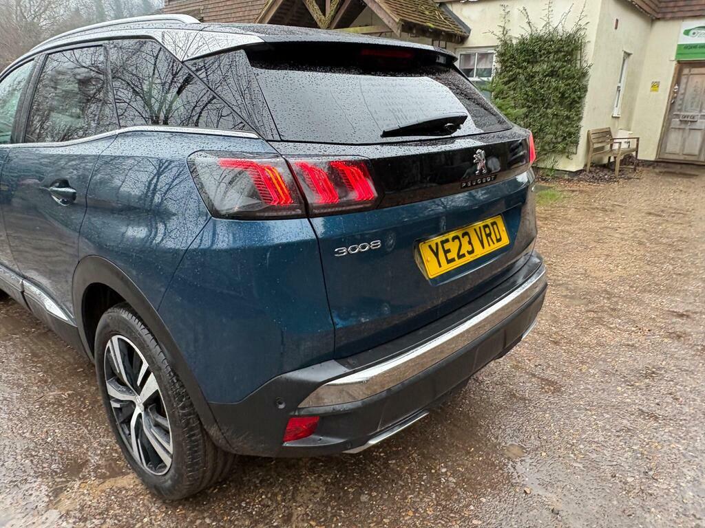 Peugeot 3008 1.2 Puretech Gt Eat Euro 6 S S YE23VRD Blue #4