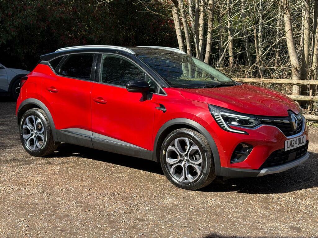 Renault Captur 1.6 E-tech Techno Euro 6 S S LM24OLC Red #2