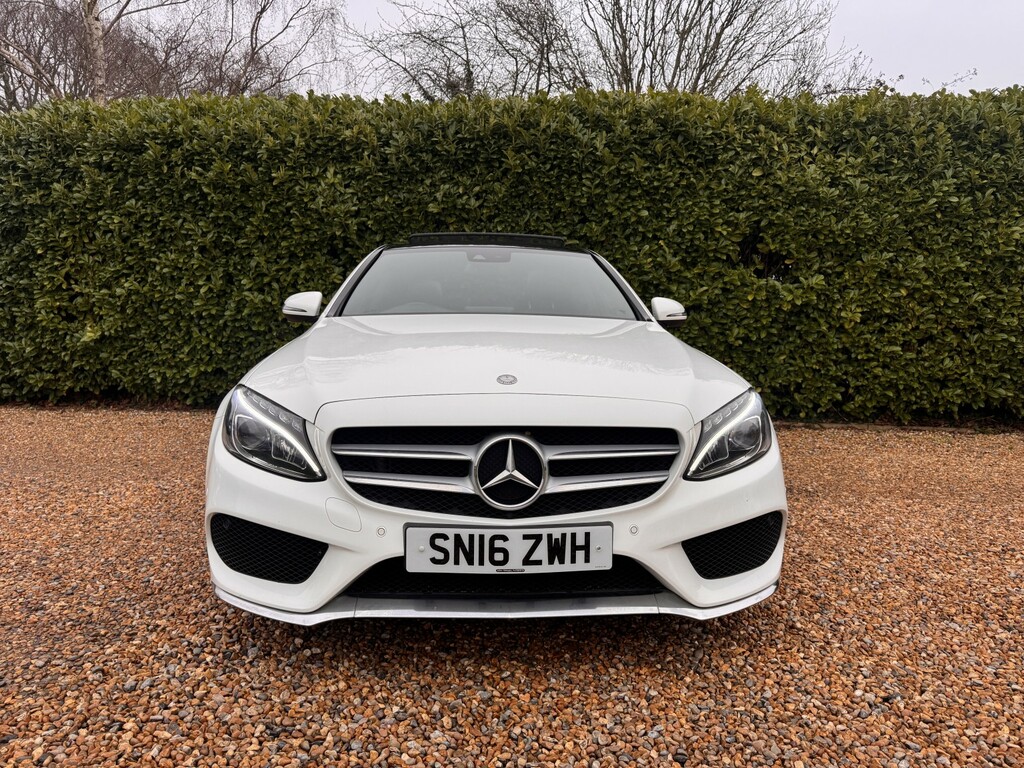 Mercedes-Benz C Class Saloon 2.1 C300dh Amg Line 201616 White #5