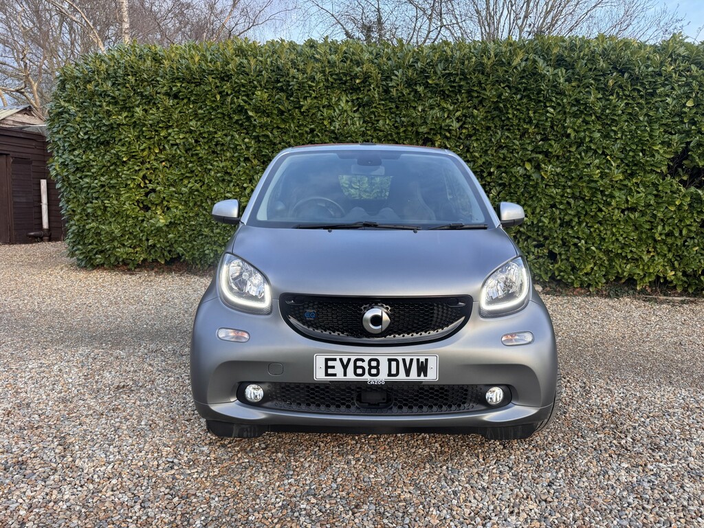 Smart Fortwo Cabrio Convertible 17.6Kwh Prime 201968 Silver #4