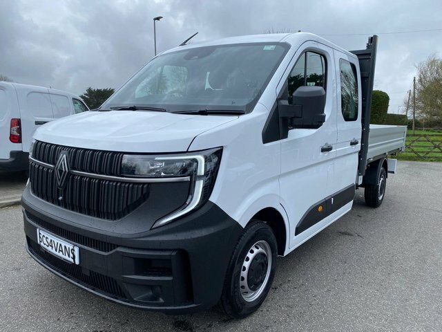 Renault Master 35 Advance Ll35 Double Cab Tipper 2.0 Dci 150Ps MH75JVT White #4