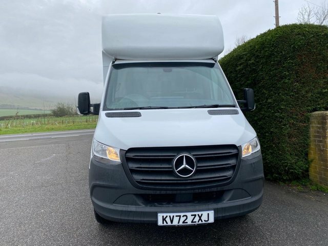 Mercedes-Benz Sprinter Progressive 315 L3 Lwb Luton Tailift 2.0Cdi 150B KV72ZXJ White #2