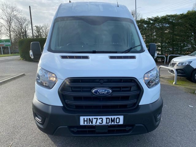 Ford Transit Custom 350 Leader L4 H3 Xlwb Hightop Rwd 2.0 Ecoblue 130P HN73DMO White #2