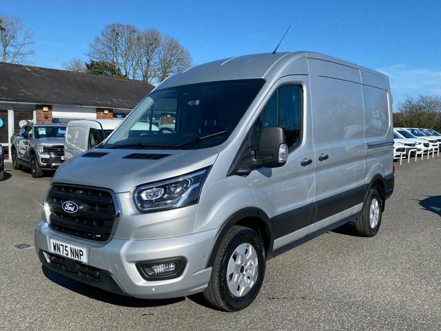Ford Transit Custom 350 Limited L2 H2 Mwb Medium High Fwd 2.0 Eco Blue WN75NNP Silver #3