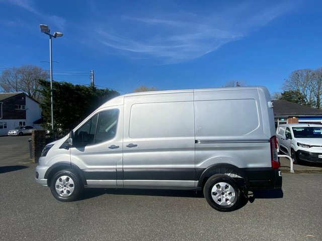 Ford Transit Custom 350 Limited L2 H2 Mwb Medium High Fwd 2.0 Eco Blue WN75NNP Silver #4