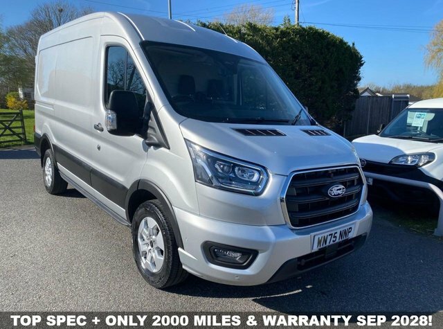 Ford Transit Custom 350 Limited L2 H2 Mwb Medium High Fwd 2.0 Eco Blue Silver
