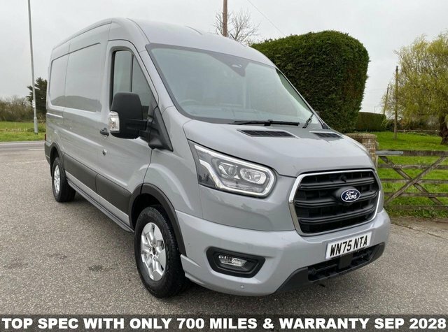 Ford Transit Custom 350 Limited L2 H2 Mwb Medium High Fwd 2.0 Eco Blue Grey