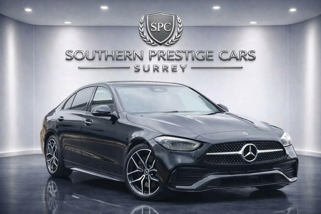 Mercedes-Benz C Class 1.5 C200h Mhev Amg Line Premium G-tronic Euro 6 Black
