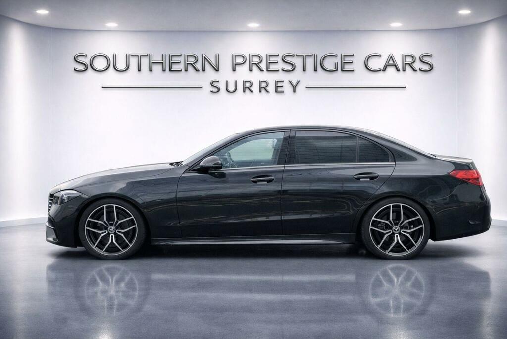 Mercedes-Benz C Class 1.5 C200h Mhev Amg Line Premium G-tronic Euro 6 Black #6