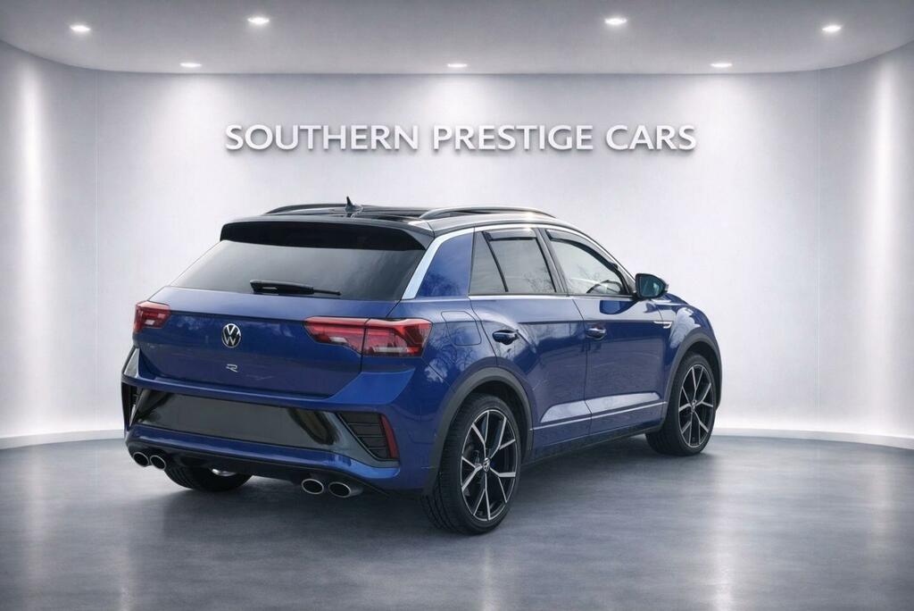 Volkswagen T-Roc 2.0 Tsi R Dsg 4Motion Euro 6 Ss Blue #4