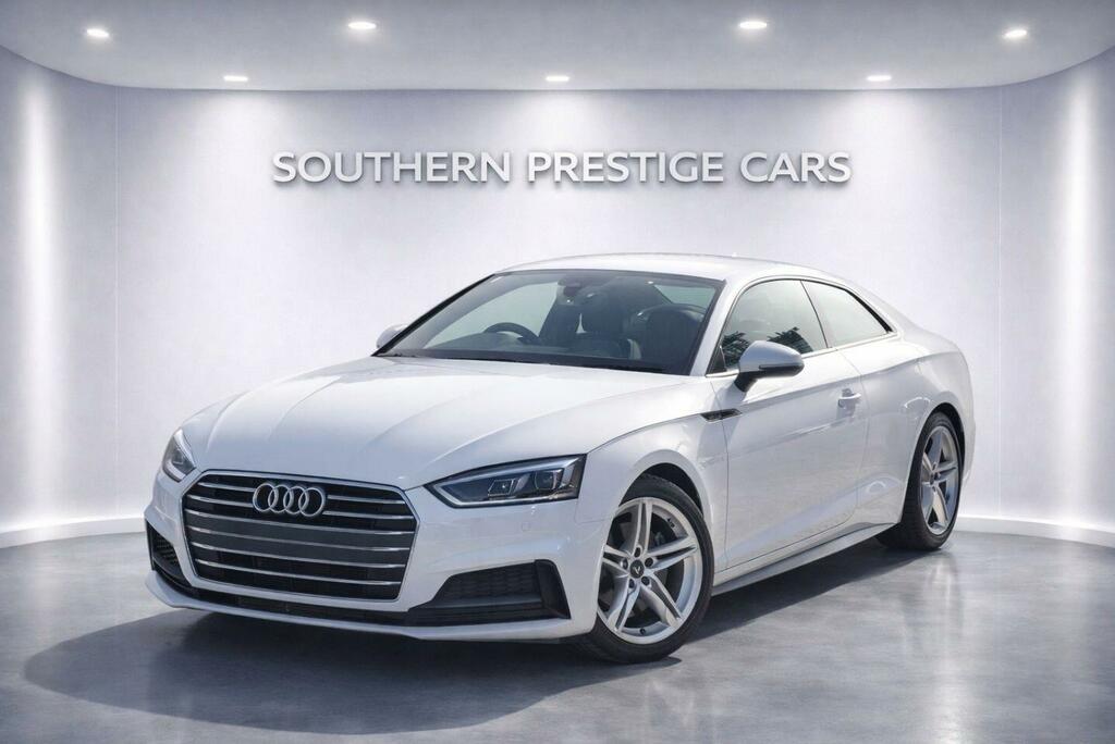 Audi A5 2.0 Tfsi S Line S Tronic Euro 6 Ss White #6