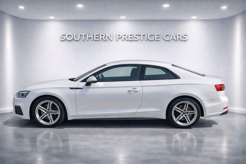 Audi A5 2.0 Tfsi S Line S Tronic Euro 6 Ss White #5