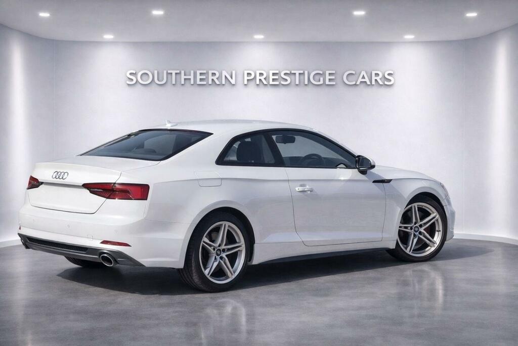 Audi A5 2.0 Tfsi S Line S Tronic Euro 6 Ss White #4