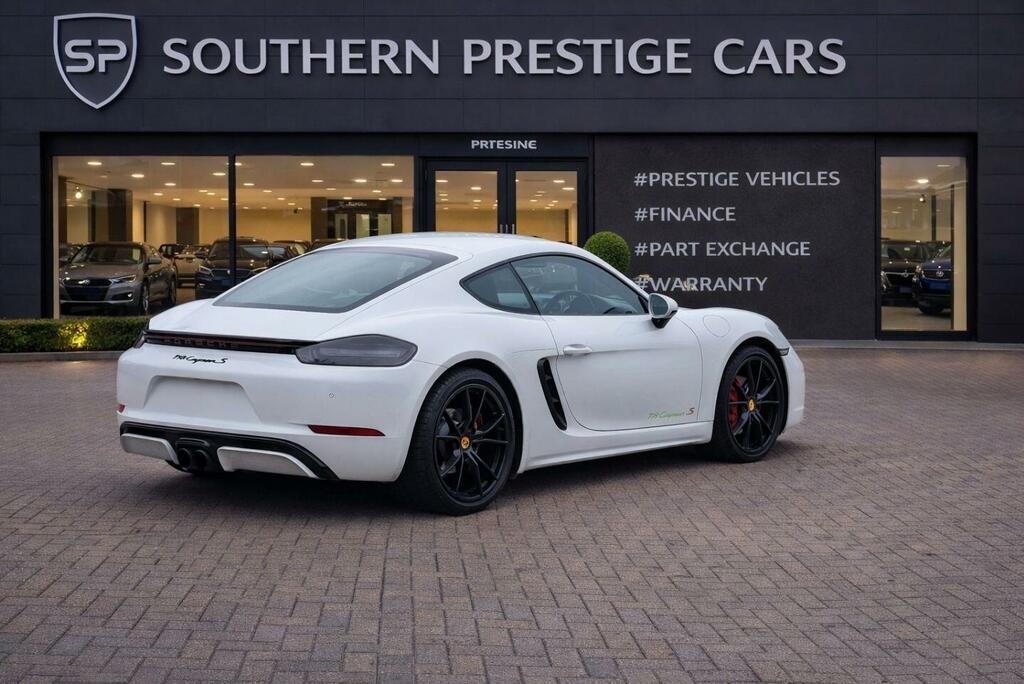 Porsche 718 Cayman 2.5T S Pdk Euro 6 Ss White #5