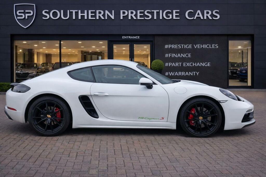 Porsche 718 Cayman 2.5T S Pdk Euro 6 Ss White #6