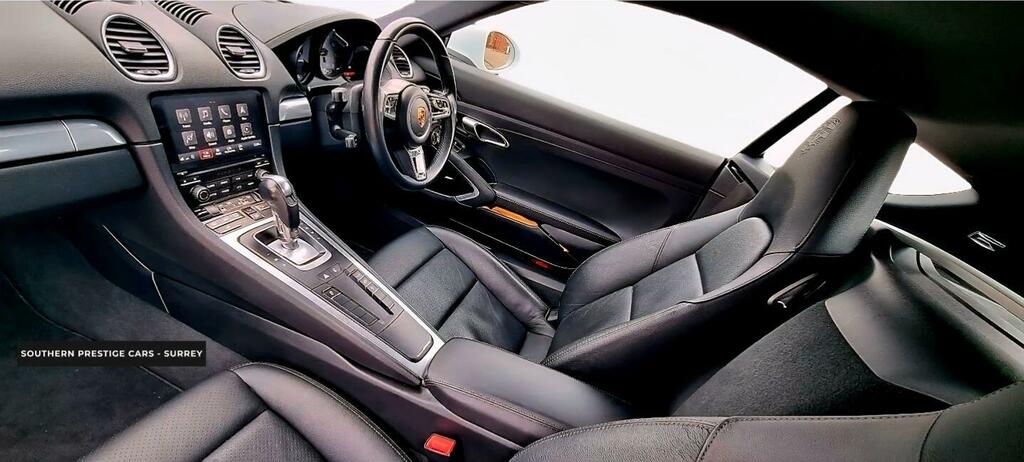 Porsche 718 Cayman 2.5T S Pdk Euro 6 Ss White #2
