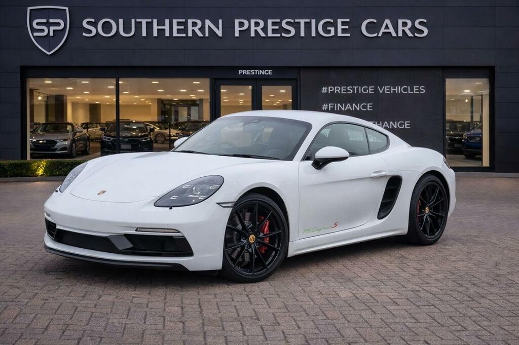 Porsche 718 Cayman 2.5T S Pdk Euro 6 Ss White #4