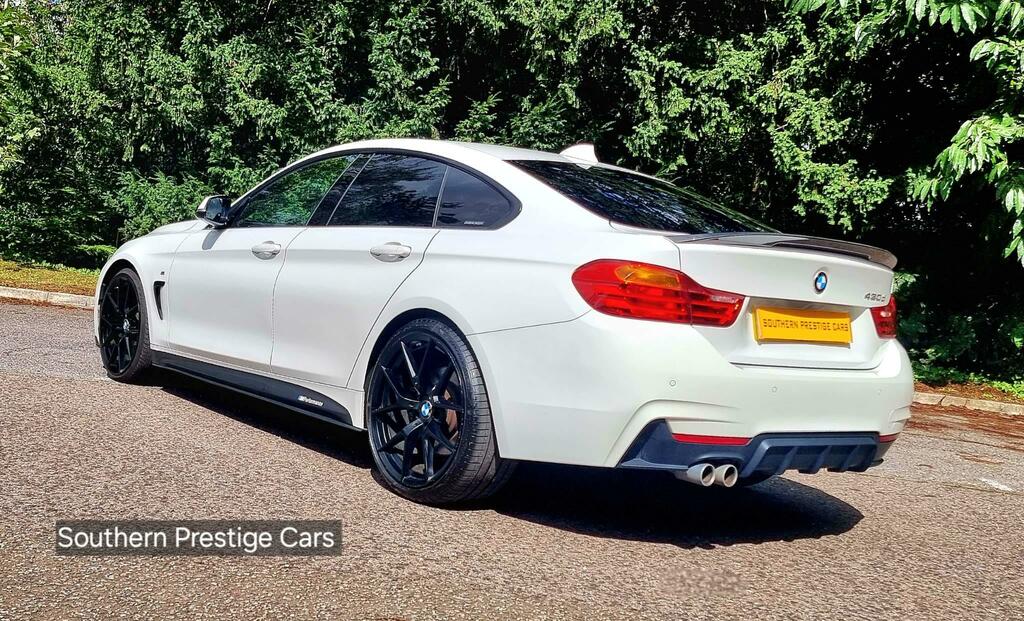 BMW 4 Series Gran Coupe 3.0 430D M Sport Euro 6 Ss White #3