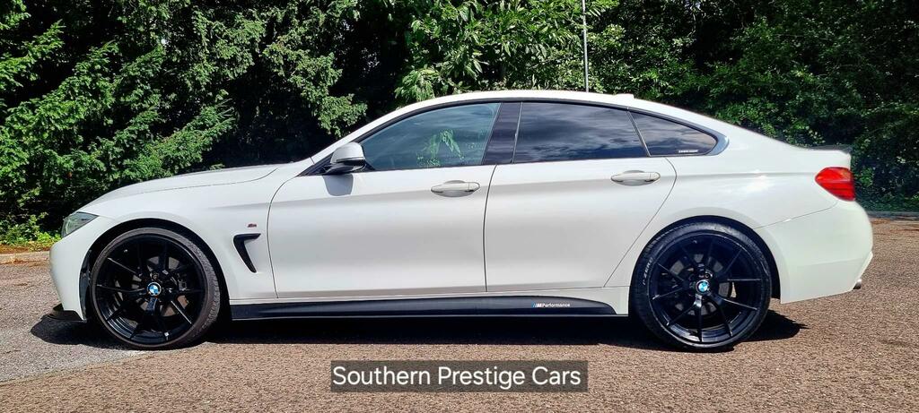 BMW 4 Series Gran Coupe 3.0 430D M Sport Euro 6 Ss White #5