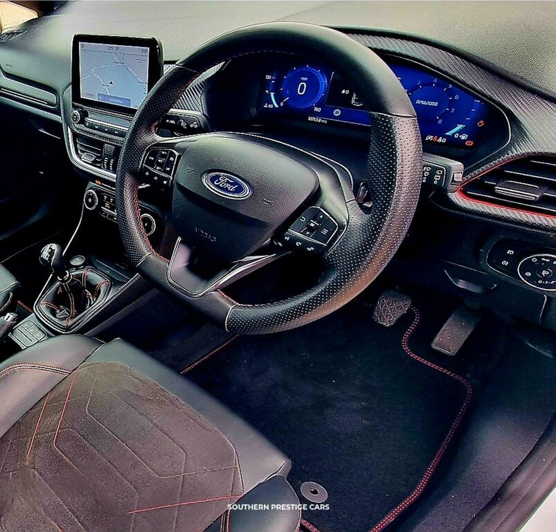 Ford Fiesta 1.0T Ecoboost Mhev St-line Vignale Euro 6 Ss  White #2