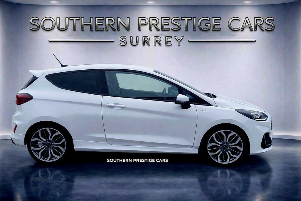 Ford Fiesta 1.0T Ecoboost Mhev St-line Vignale Euro 6 Ss  White #4