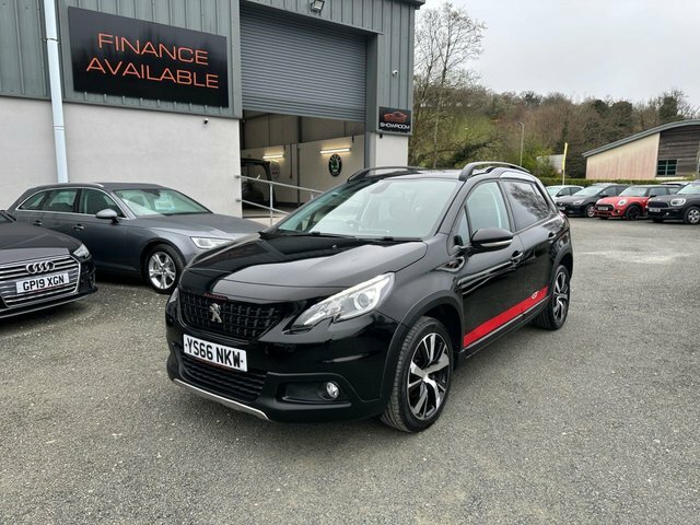 Peugeot 2008 Bluehdi Gt Line Suv YS66NKW Black #4