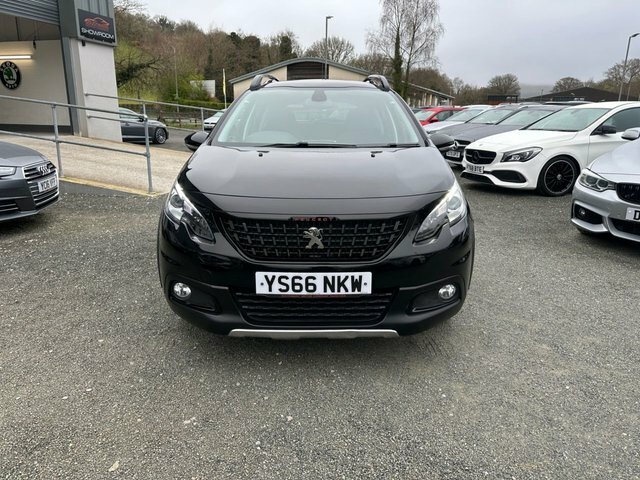 Peugeot 2008 Bluehdi Gt Line Suv YS66NKW Black #3