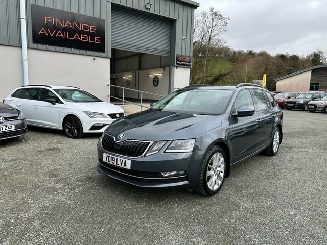 Skoda Octavia Tdi Se L Estate YD19LVA Grey #4
