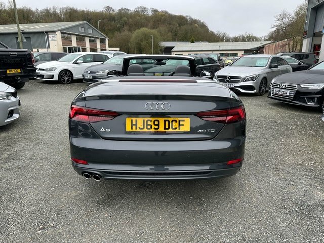Audi A5 Tdi 40 S Line HJ69DCF Grey #6