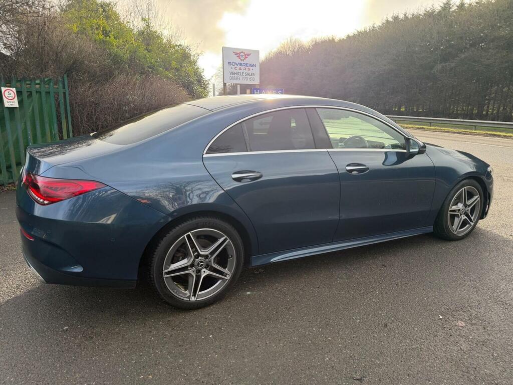 Mercedes-Benz CLA Class Saloon 1.3 Cla200 Amg Line Premium 2 Coupe 7G-dc F1AFR Blue #3