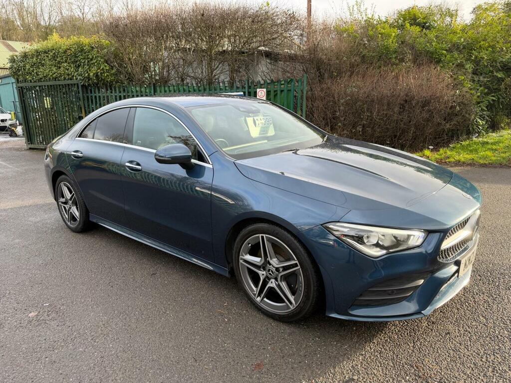 Mercedes-Benz CLA Class Saloon 1.3 Cla200 Amg Line Premium 2 Coupe 7G-dc F1AFR Blue #2