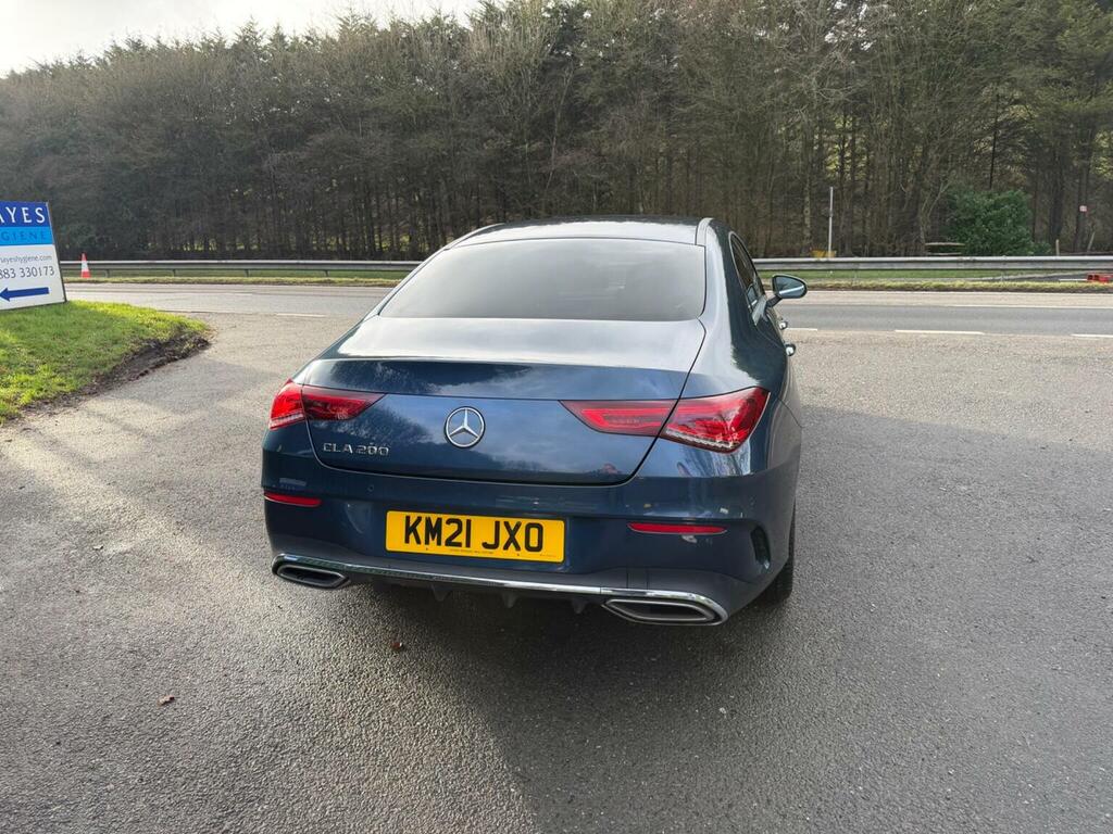 Mercedes-Benz CLA Class Saloon 1.3 Cla200 Amg Line Premium 2 Coupe 7G-dc F1AFR Blue #4