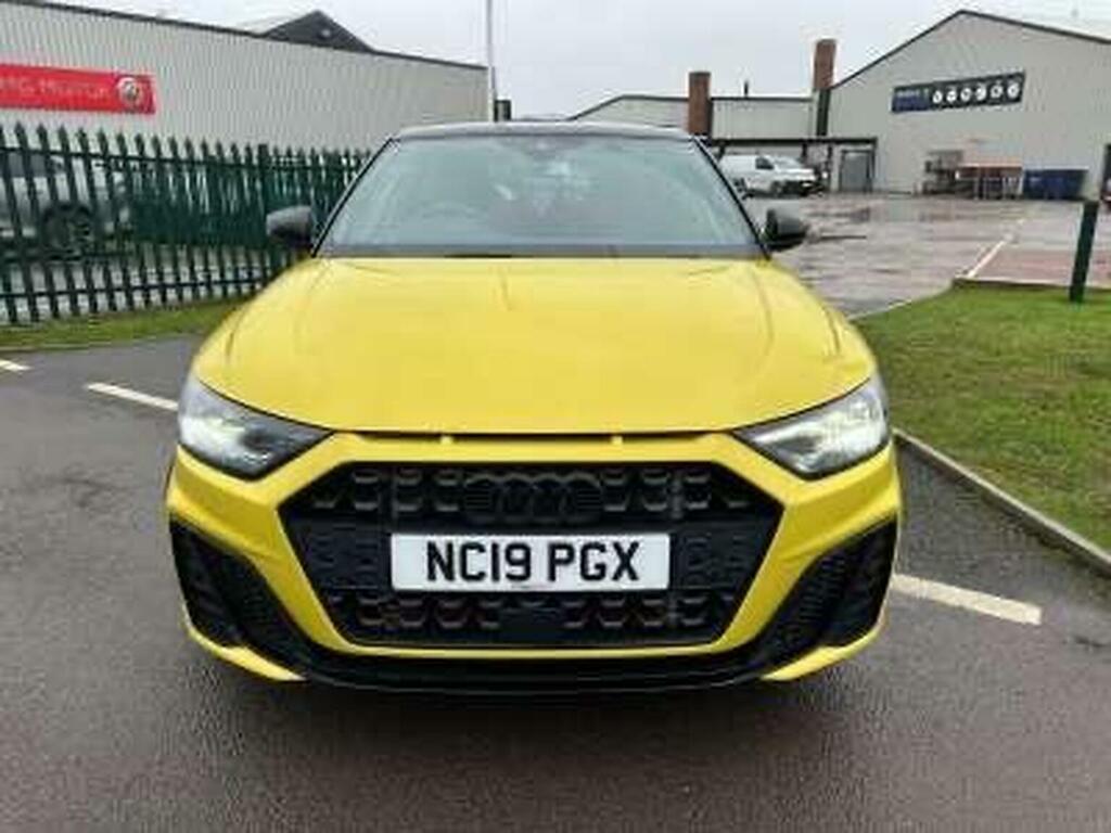 Audi A1 Hatchback 1.5 Tfsi 35 S Line Contrast Edition Spor T26JAK Yellow #2