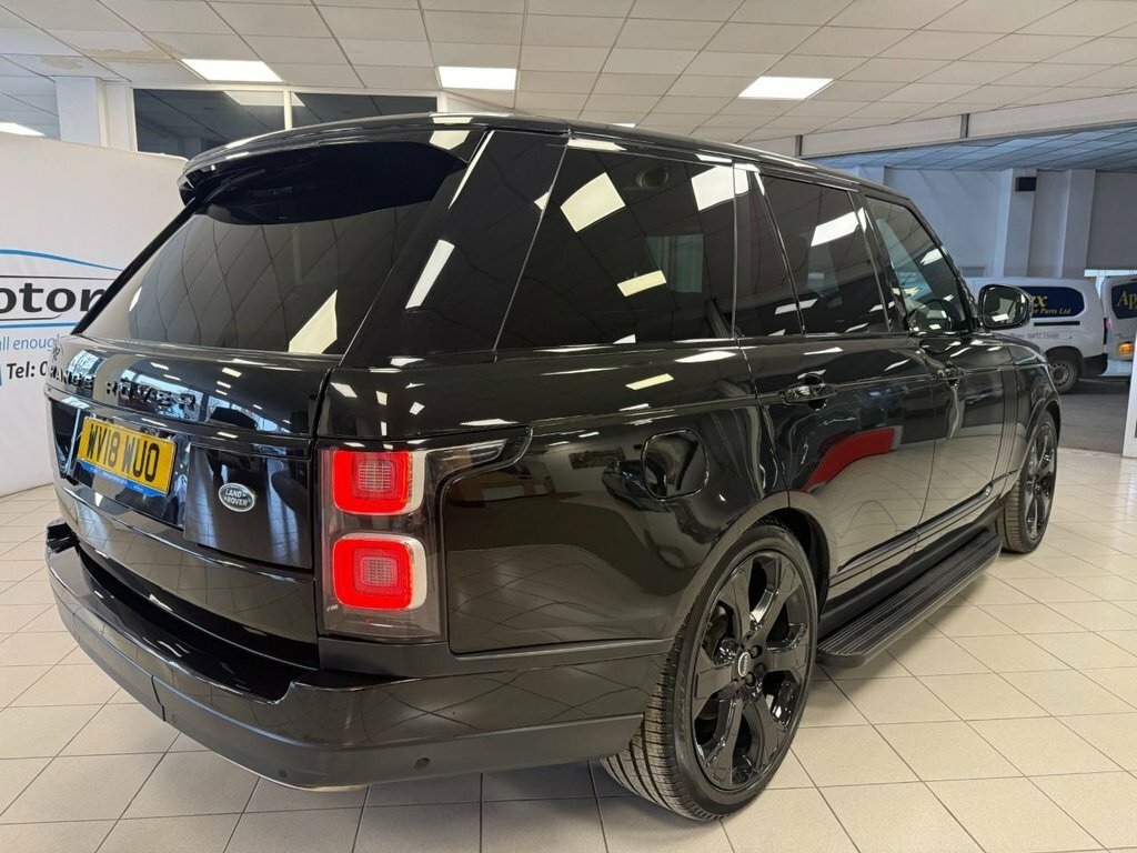 Land Rover Range Rover 3L Vogue Se WV18WUO Black #6