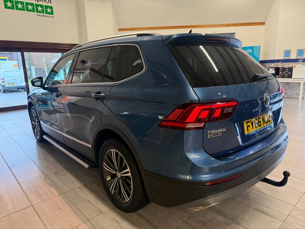 Volkswagen Tiguan Allspace 2L Se Nav FY68NJU Blue #5
